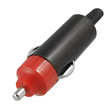

X Autohaux 12V Car Cigarette Lighter Plug Connector Adaptor Black Red