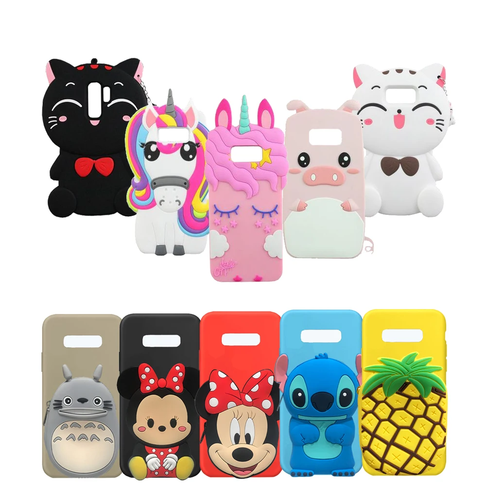 Stitch Samsung Galaxy S10 Cubierta de Silicona Lite Plus 7 8 Caso De Goma Samsung Note