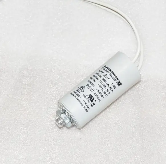 E23.B57 50027FF ELECTRONICON MKP 2 мкФ 95 400V2UF оригинальный в наличии|Моторы нагнетателя воздуха| |