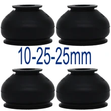 

4x 10-25-25MM Car Suspension Steering Ball Joint Dust Boot Covers Turn To Rod End Drive Shaft Gaiter For Benz Peugeot Audi Buick