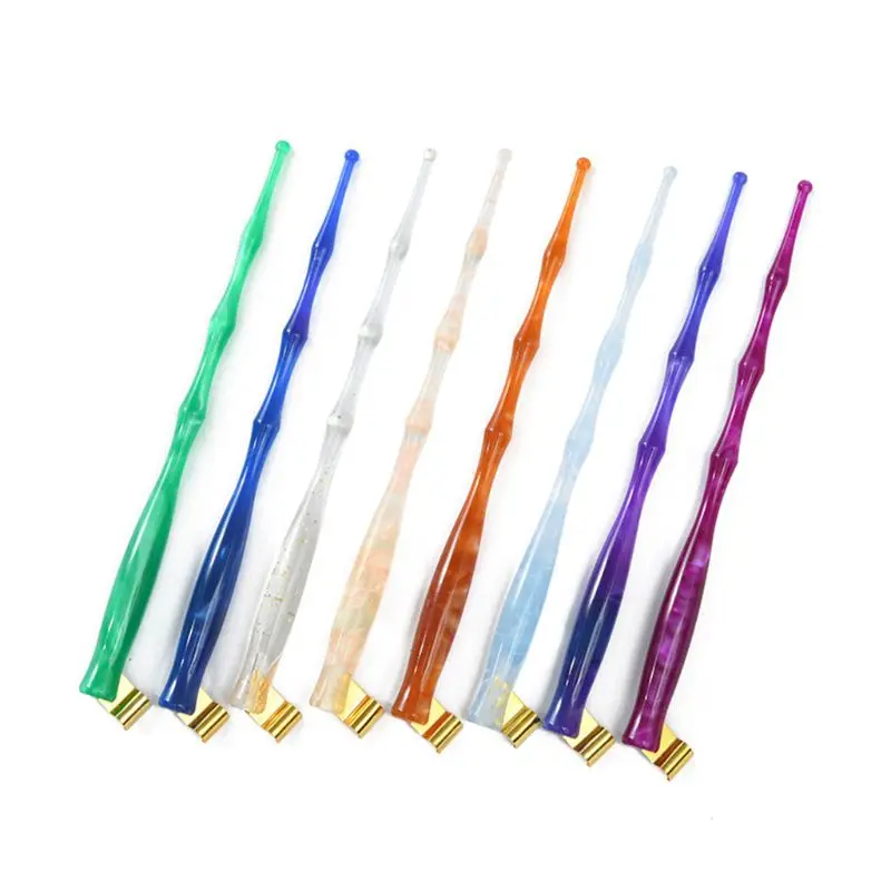 Звездное небо английская косая каллиграфия Scrip Dip Pen перо держатель смоляный