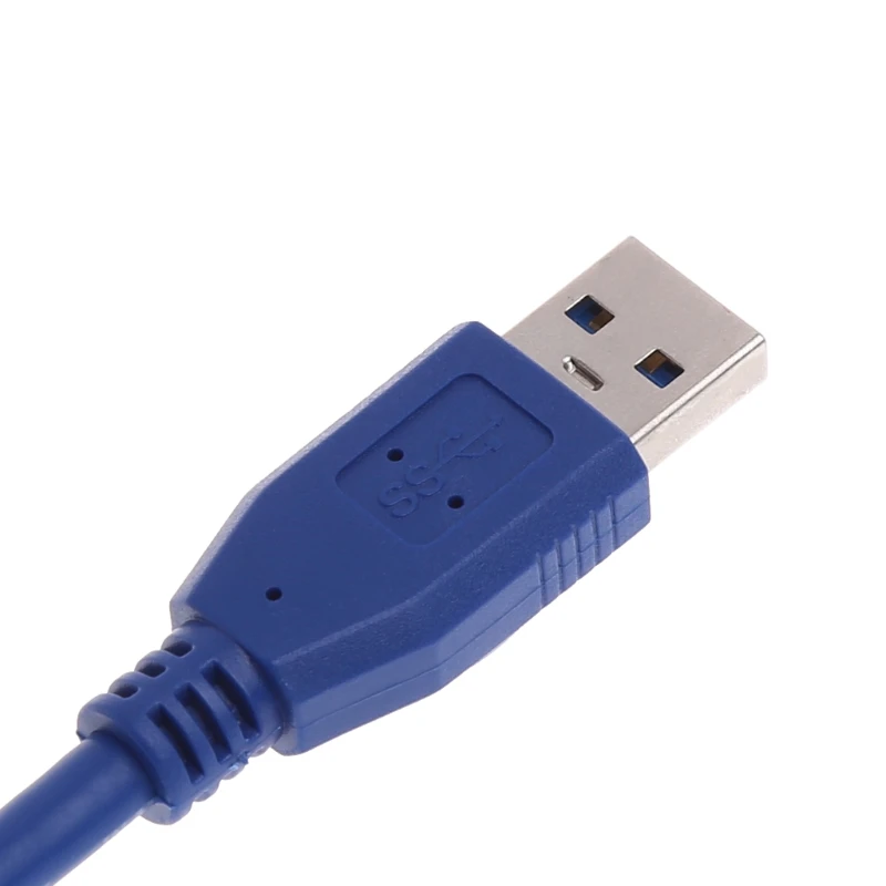 1 м синий Высокоскоростной USB 3,0 тип разъем «Папа-папа» адаптер удлинитель F3MA