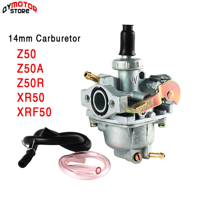 Мотоциклетный карбюратор 14 мм для Honda Mini Trail Z50 Z50A Z50R Z50RS K3 K2 K1 K0 CRF XR 50 CRF50 XR50 Monkey Bike