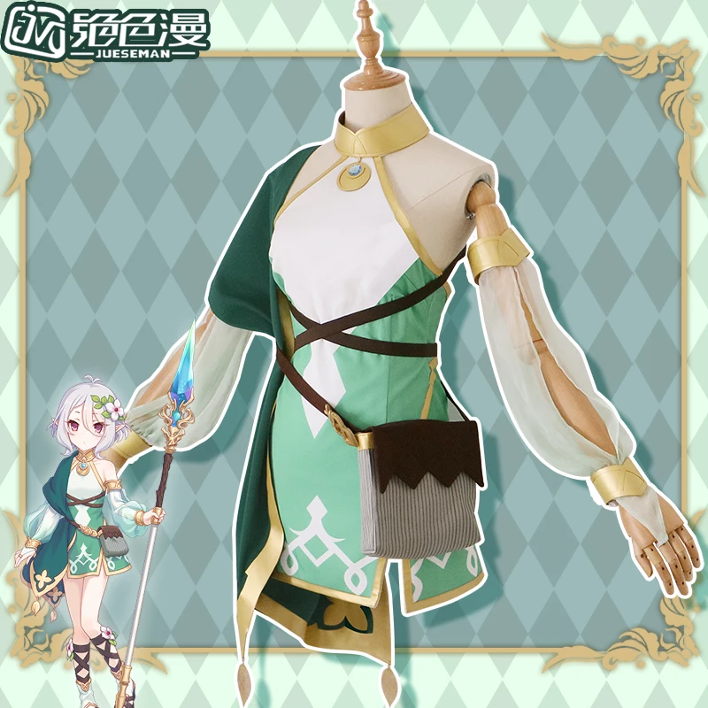 Игра принцесса соединение! Модный женский костюм для косплея с рисунком под