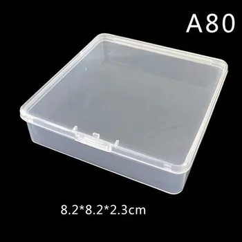 

small Transparent plastic box Storage Collections Product packaging box cute Mini Case Clear Small Box