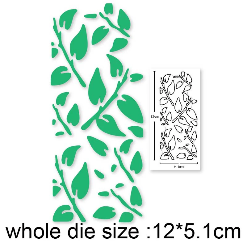 

Craft dies Leaf Vine Frame Metal Cutting Dies Stencils for Scrapbooking dies Diy Paper Cards Making Embossing Dies New Dies 2020