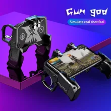 PUGB, мобильный игровой контроллер, бесплатно, Fire, PUBG, мобильный джойстик, геймпад, металлический, L1, R1, Кнопка для iPhone, игровой коврик, Android, для Xiaomi