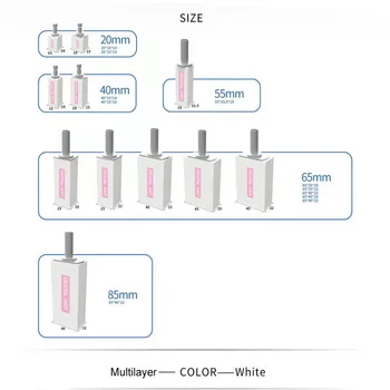 

4DML20/19 A1-D4 5PCS Digitalart sirona/ Cerec aesthetics multlayer ultra translucency high strength zirconia blocks