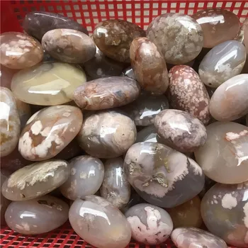 

200g Natural Malagasy Cherry Agate Playing with Ornaments, Mineral Specimens, Flower Pots and Fish Tank Landscaping Stones