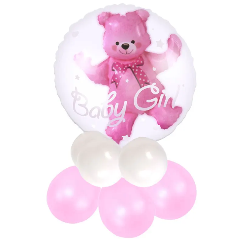 Baby Shower Boy Girl Balloons Pink/Blue Babyshower Foil Balloons It's a boy girl Event Party Gifts 1st Birthday Balloons globos images - 6