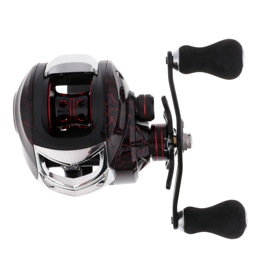 Baitcasting Fishing Reel 6.3:1 Baitcasters Saltwater or Freshwater High-tech Baitcast Reels