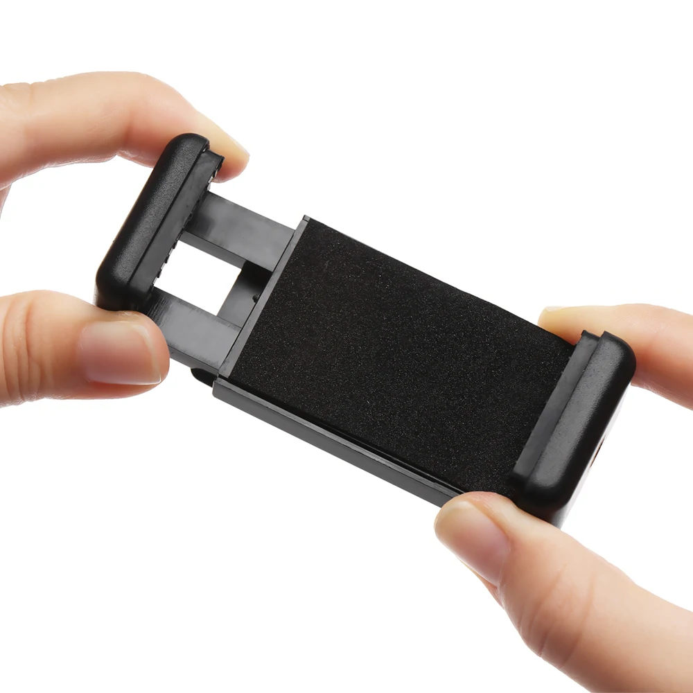 Universal Mobile Phone Clip Holder Mount Bracket Adapter for Smartphone Camera Tripod Stand Monopod