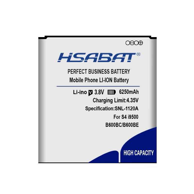 HSABAT 6250 мА/ч, B600BC B600BE Батарея для samsung Galaxy S4 SIV i9500 S4 активный I9295 i9505 i9502 i9508 g7106 i9158 i9506 Grand 2