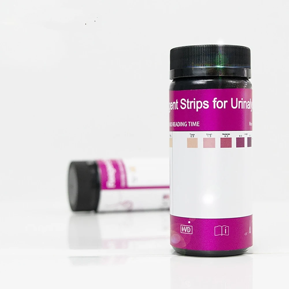 100Pcs Analysis Medical Portable Fast Home Urinalysis Tool Professional Accurate Anti-VC Test Strips Ketone Health Care