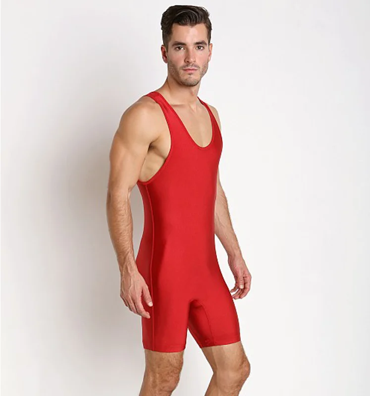 Men Swimsuit For Gymnastics Quick-Drying Water Sports