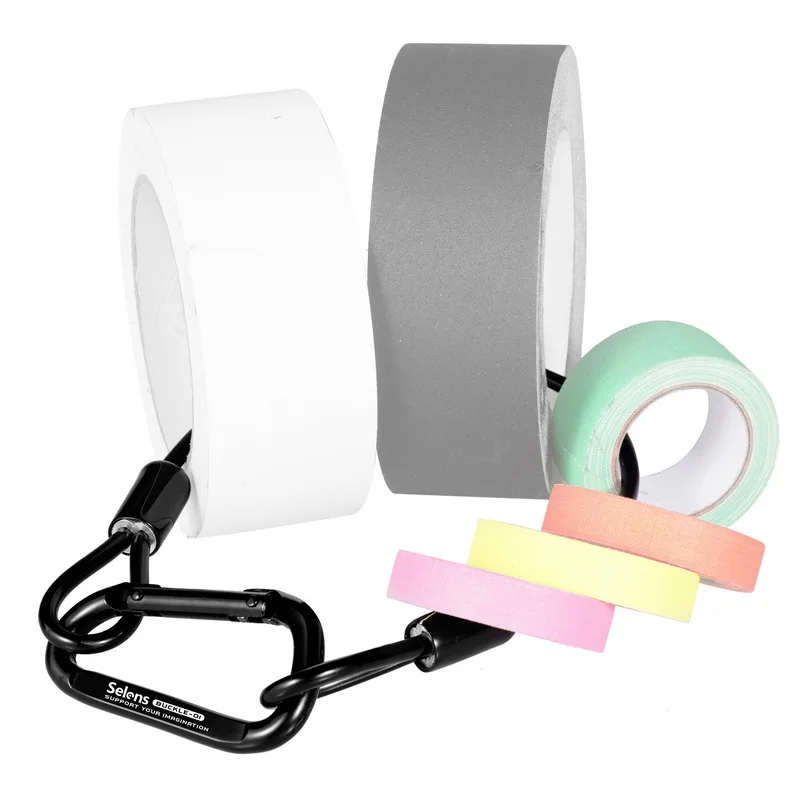 Selens Moschettone In Lega Di Alluminio Gancio Di Bloccaggio Vite D Fibbia Portachiavi Moschettone Da Campeggio Arrampicata All'Aperto Per Supporto Lu