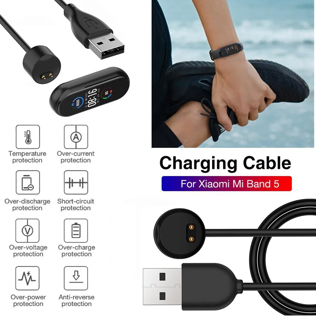 Зарядная док станция для Xiaomi Mi USB кабель зарядки и передачи данных подходит часов