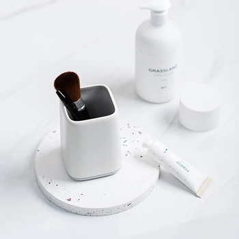 

Silicone Pen Holder Pencil Stand Desktop Storage Case Box Desk Office Organizer Accessories Stationery Set Gifts For Students