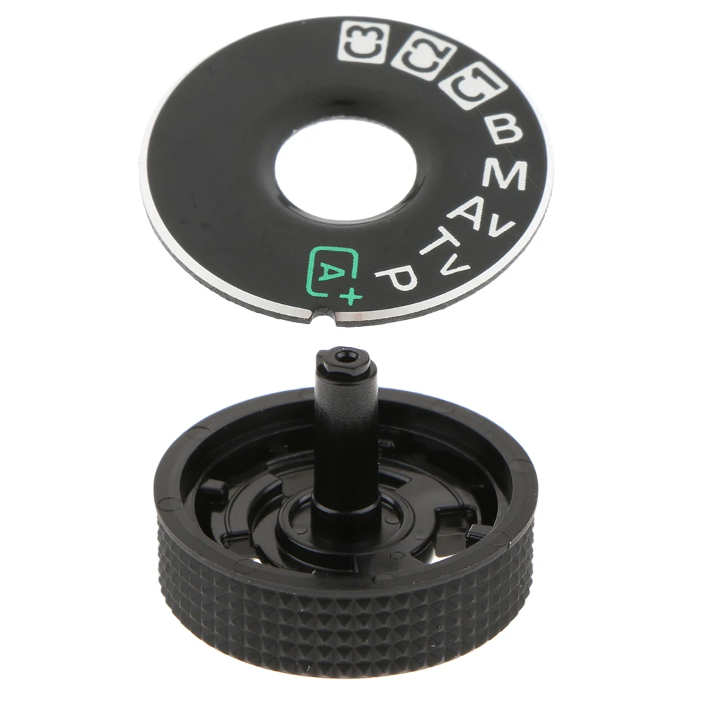 Top Cover Mode Function Dial Mode Plate +- Interface Cap Replacement for Canon EOS 5D Mark III 5D3 DSLR Camera with Tape