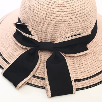

Parent and Child Hat Mother and Child Mother & Daughter Summer Outing Sun-resistant Topee Straw Hat Children Korean-style Versat