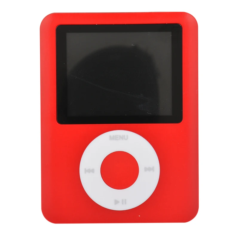 Красный Мини MP3 музыкальный плеер Высокое качество портативный MP3 радио плеер Поддержка FM радио видео электронная книга с большой памятью - Цвет: Красный