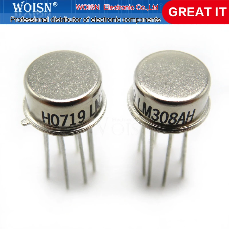 2pcs/lot LM308AH LM308H LM308 CAN-8 In Stock