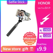 Huawei Honor селфи палка монопод проводной селфи палка Выдвижная ручной затвор для iPhone Android huawei