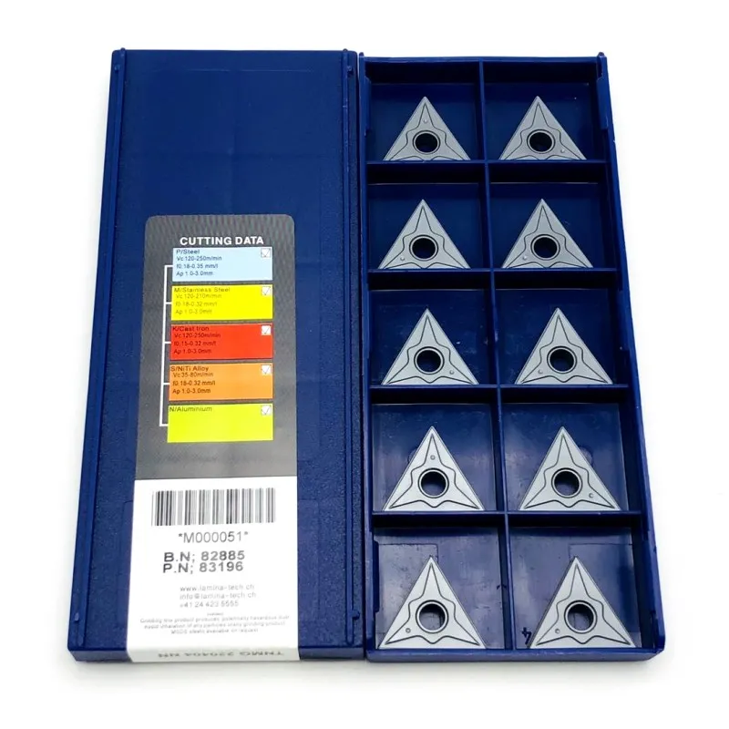 

10pcs TNMG 220408 NN LT10 Carbide Tool External Turning Tool Lathe Tool PVD Cutting Tool CNC Tools TNMG220408 Turning inserts