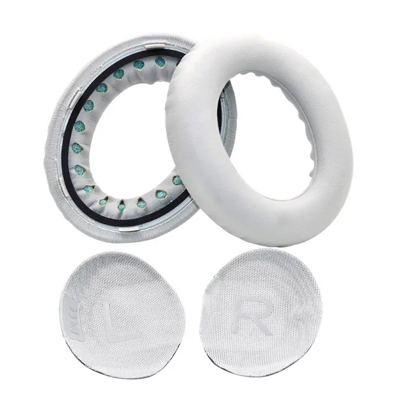 Free shipping 1Pair Leather Ear Pads Soft Headphone Cushion Cover for Bo se NC700 Headphones