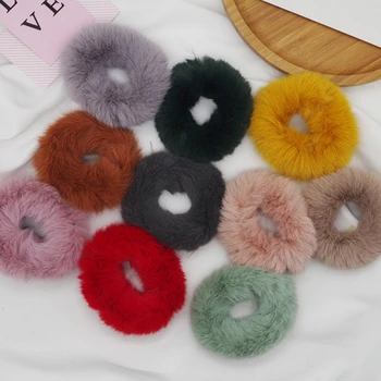 

Baby Girls Hair AccessoriesCute Women Girl Plush Design Elastic Hair Accessory Band Rope Ponytail Holder Headbands2020