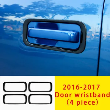 

For Ford F-150 16-17 chrome Door bowl ring molding trim 4pcs