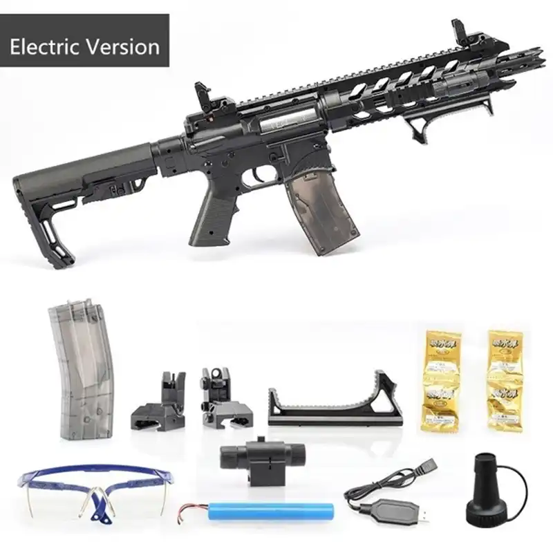 Cadeau Pour Enfants Jouet Pistolet à Eau Fusil Cs Jeux De Tir Pistolet électrique Sûr Et Amusant Ar15 Pistolet à Eau Pour Enfants Cadeaux De Noël 2019