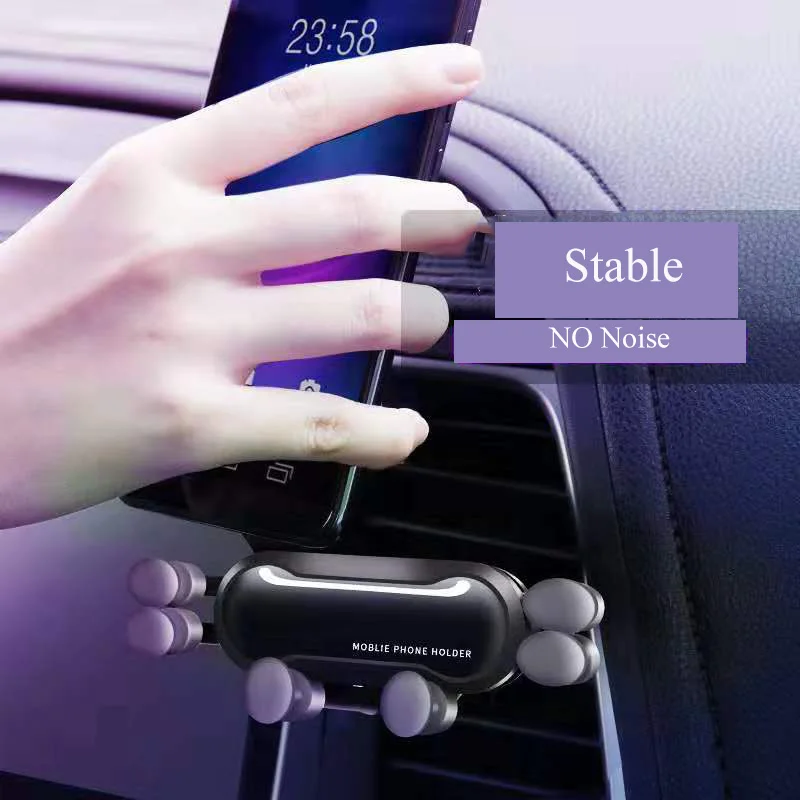 Универсальный автомобильный держатель для телефона OYEFLY с креплением на вентиляционное отверстие, подставка в машину для всех смартфонов