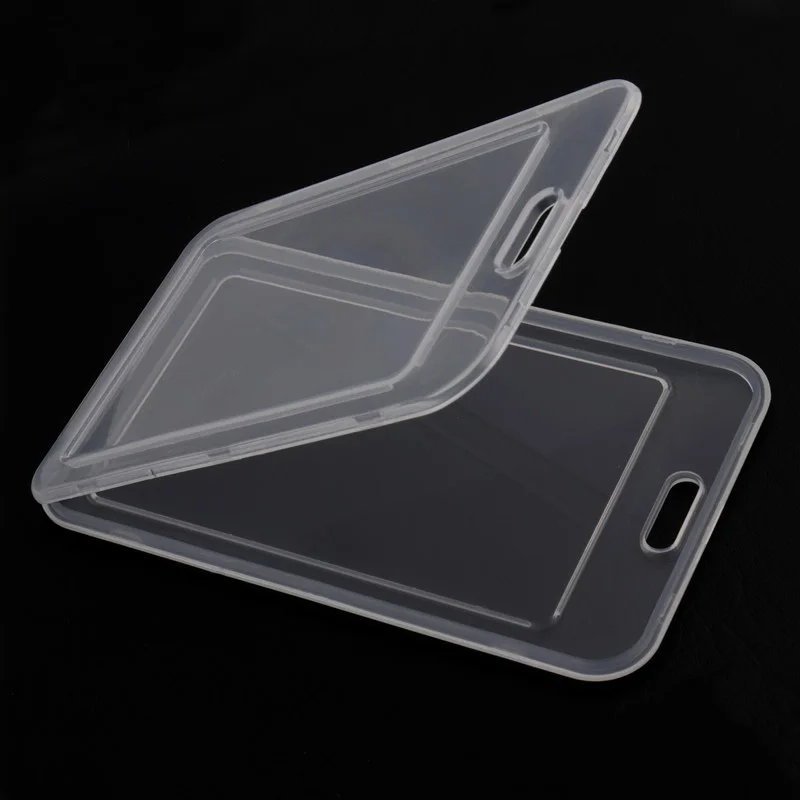 Transparent Card Cover Women Men Student Bus Card Badge Holder Business Credit Cards Bank ID School Supplies