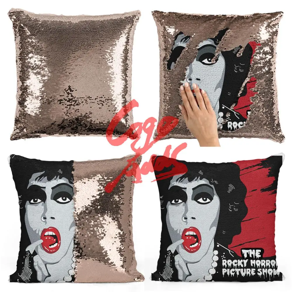 В Шоу Ужасов Рокки Реверсивный флип блесток наволочка прекрасный подарок для