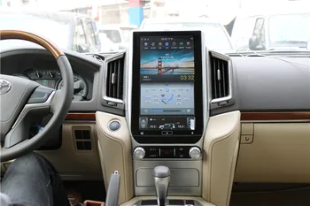 

1 Din Tesla Vertical Style RADIO 13.6 Inch Android 9.1 Car GPS NAVIGATION MEDIA SCREEN FOR TOYOTA LANDCRUISER 2016-2020