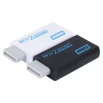 

WII TO HDMI ADAPTER WII2HDMI OUTPUT 1080P 720P CONVERTER 3.5MM AUDIO FULL HD for PC HDTV Monitor Display GT