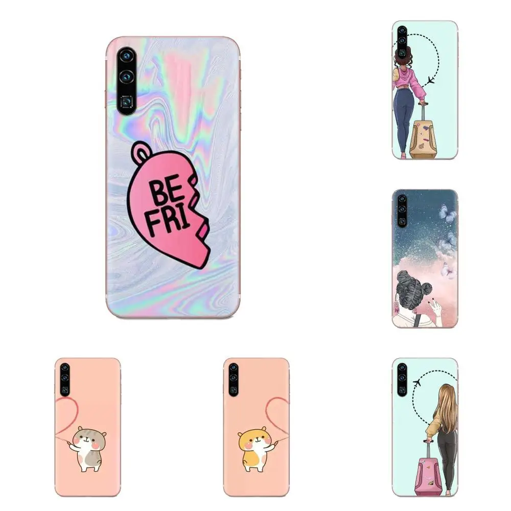 Цитата Besties Best F для Xiaomi Redmi mi10 lite Pro Note 9 PRO Max 9s Mi9 K30 K20 5G ультратонкий узор|Бамперы| |