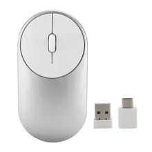 2,4G USB+ type-C двойной приемник беспроводная мышь для microsoft/Android 1200 dpi мышь для ноутбука без аккумулятора