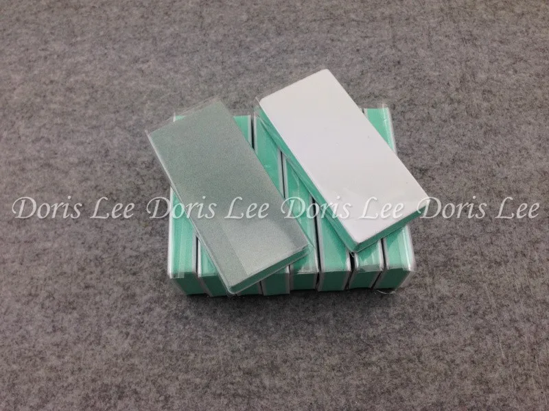 10Pcs Double Side Nail File Buffer Block Sanding Washable Manicure Tool For Nail(NR-WS84