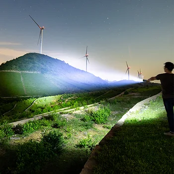 

High Lumens XHP70 Super Bright LED USB 18650/26650 Rechargeable Zoom Flashlight