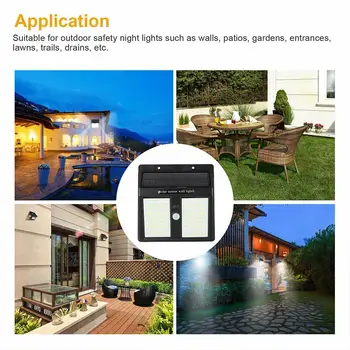 

Eco-Friendly Walkway Lights Solar Fence Light Security Lamp Outdoor Street Lamp Wall Light 146/250LED Motion Sensor Home