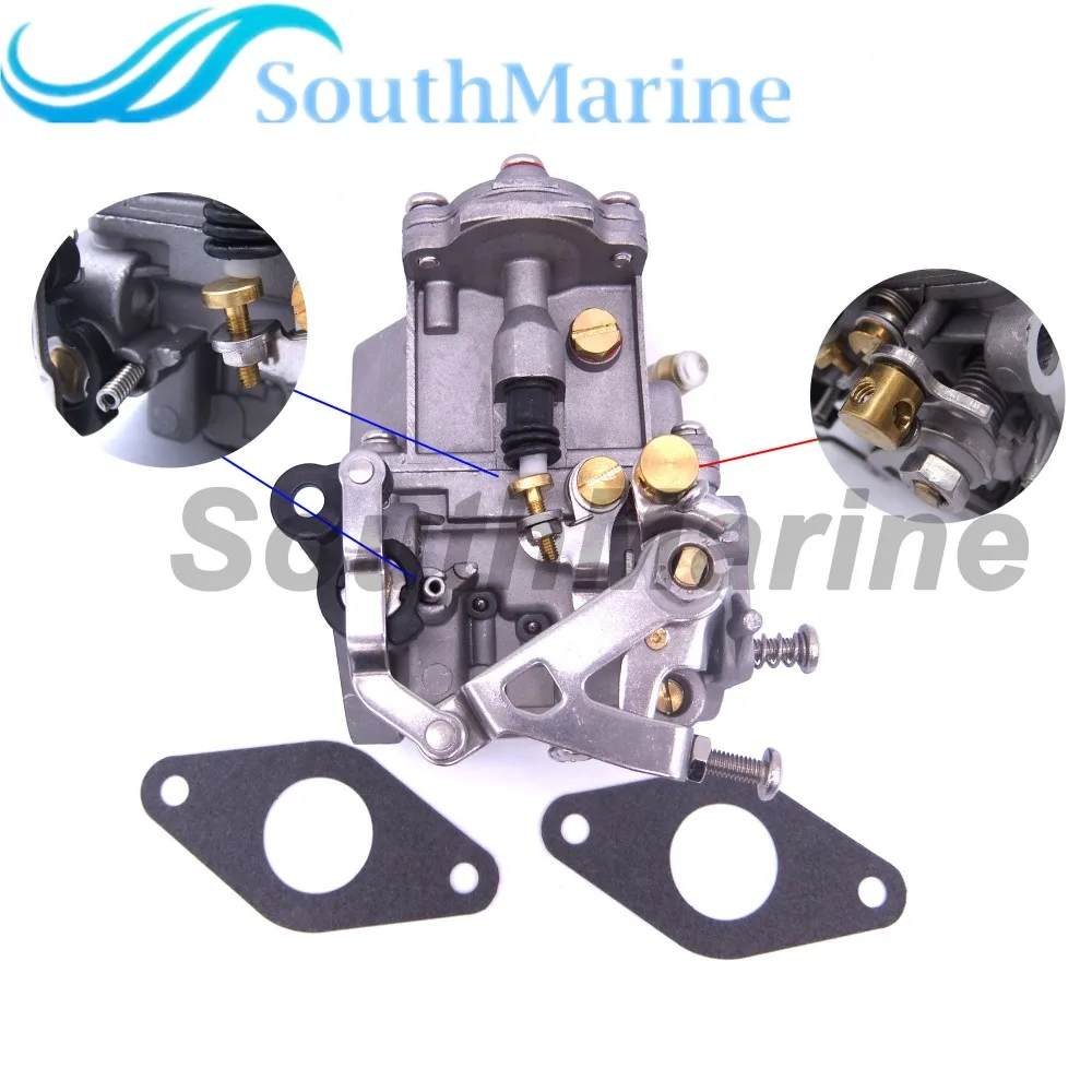 Лодочный мотор 5040793 карбюратор в сборе и 5041274 прокладки для Evinrude Джонсон OMC 9.8HP 4-х тактный подвесной лодочный мотор