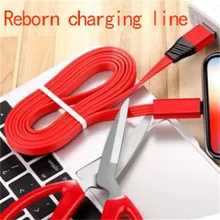 Эксклюзивный reborn зарядный кабель Micro USB кабель 2.1A ремонтопригодная линия передачи данных для samsung Xiaomi huawei и других телефонов Android