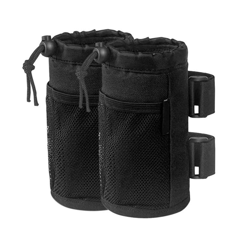 2 Water Bottle Storage Bags, Beverage Bags for Golf Carts and