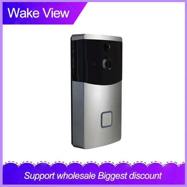 $US $61.50 WakeView Smart Video Doorbell 720P WiFi Door Camera Intercom IP Wireless Door Bell Visual Home Security Monitor IR Night Vision