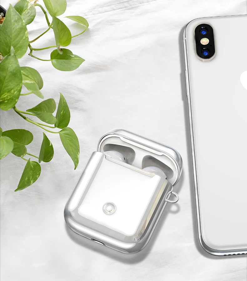 Беспроводной Bluetooth чехол для наушников для Airpods 2 чехол Роскошный чехол авокадо защитный чехол для Apple Air Pods Earpods аксессуары
