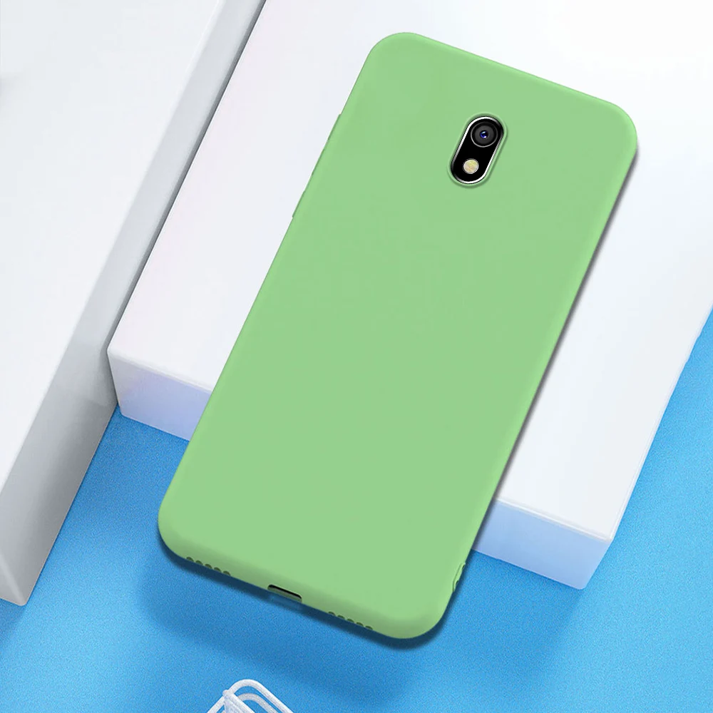 Зеленый Для Red mi 7A чехол из жидкого силикона мягкий чехол для задней крышки для Xiaomi mi Note 9, 10 лет, 9T Red mi 6A 7 7A 8A Note 7, 8, 8T K20 K30 Pro Чехол - Цвет: Зеленый