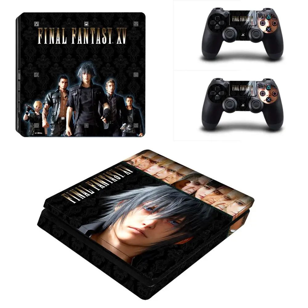 Final Fantasy PS4 Slim sticker s Play station 4 наклейки для кожи наклейки для playstation 4 PS4 Slim консоль и контроллер Кожа винил