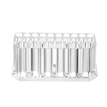 

26 Grids Display Stand Organizers Multipurpose Practical Space Saving Storage Eyeliner Cosmetic Makeup Brush Acrylic Home Clear